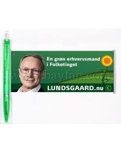 Advertisment Banner Pens,Scroll Picture insde Pens,Cheap Banner Pens, Low price Banner pens for small orders,HSBANNER-4,Free Shipping,4 Weeks to your door
