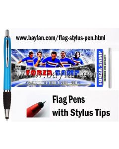 Flag Stylus Pen, 3 in 1, ballpoint pen/flag/stylus, Custom Printed on both sides of Flag, HSBANNERSTYLUS-17SO,Free Shipping & No Setup  Charges,4 weeks to your door!