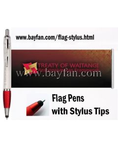 Flag Stylus, 3 in 1, ballpoint pen/calendar/stylus, Custom Printed on both sides of Flag, HSBANNERSTYLUS-17,Free Shipping & No Setup  Charges,4 weeks to your door!