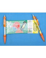 Flyer Pens,Flyer Ball Pens, Banner Pens,Custom Scroll Pens,HSBANNER-9,Free Shipping to Africa, South America, East Euro