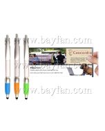 Roll Up Stylus Pens, Stylus Pens With Roll Up Banner, Transparent Barrel, Custom Banner Stylus/Flag Stylus Pens,HSBANNERSTYLUS-9S,Free Shipping & No Setup  Charges,4 weeks to your door!