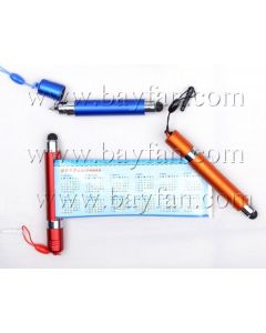 Universal Touch Screen Mini Stylus Flag Pens/Banner Pens/Scroll Pens, HSSTYLUSFLAG-1,Free Shipping